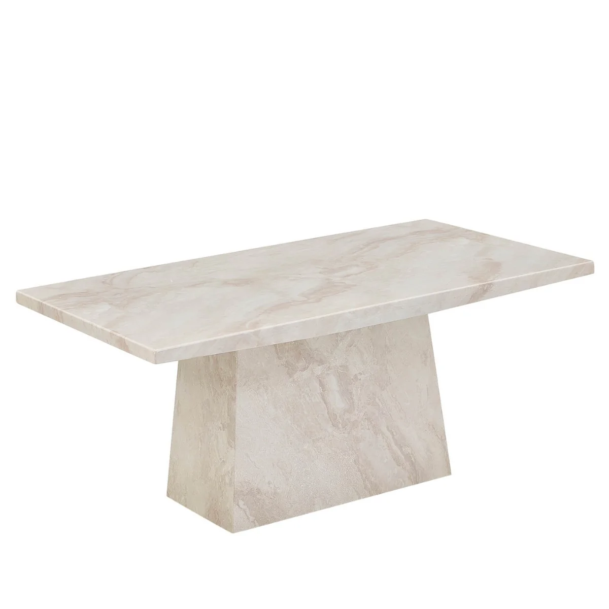 Aslan Rectangular Marble Coffee Table