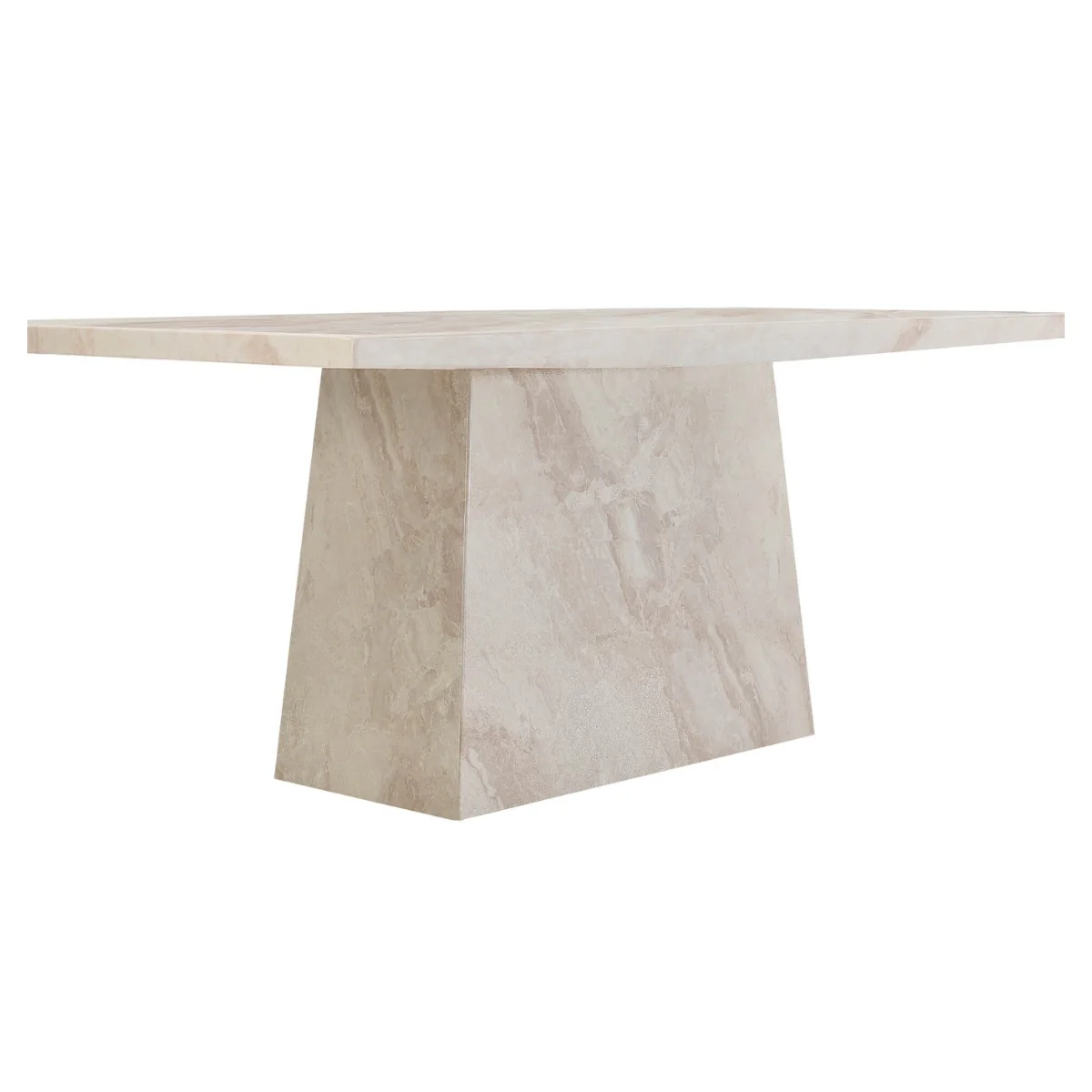 Aslan Rectangular Marble Coffee Table - Image 4
