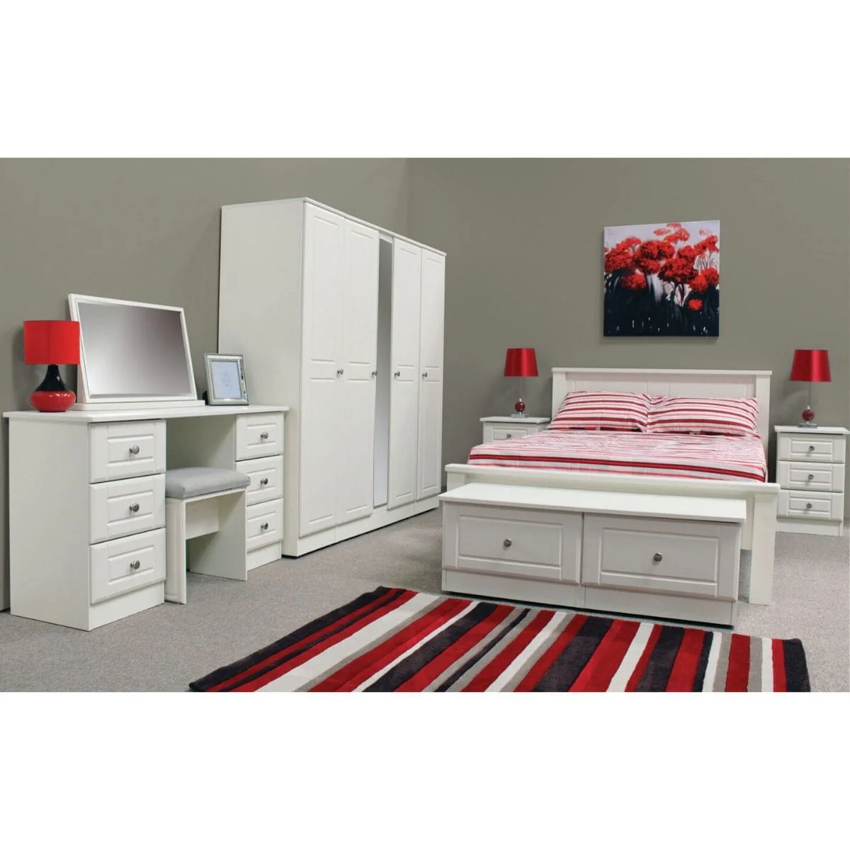 Becky Ivory Chest of Drawers - Image 9