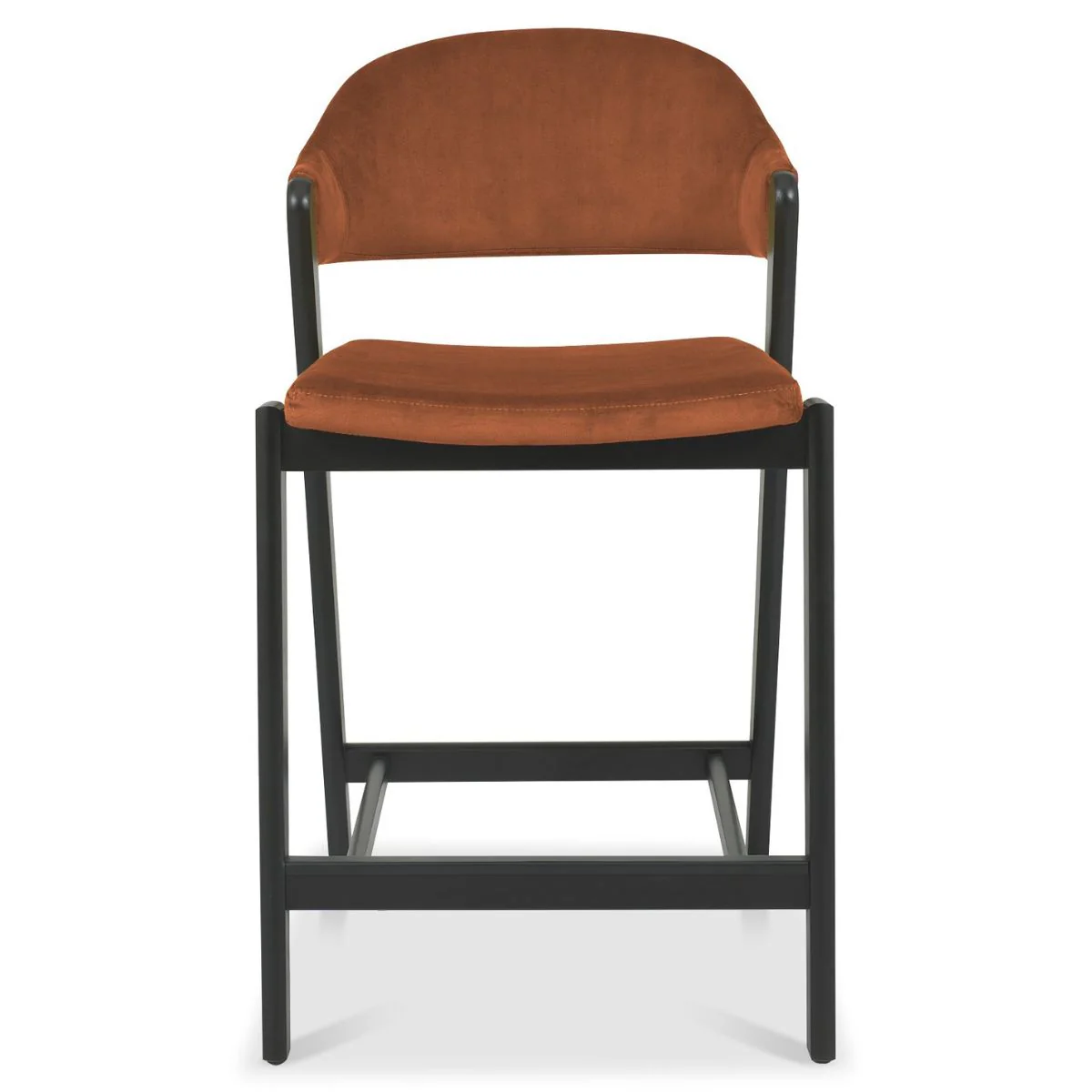 Chambery Retro Velvet Bar Stool - Image 10
