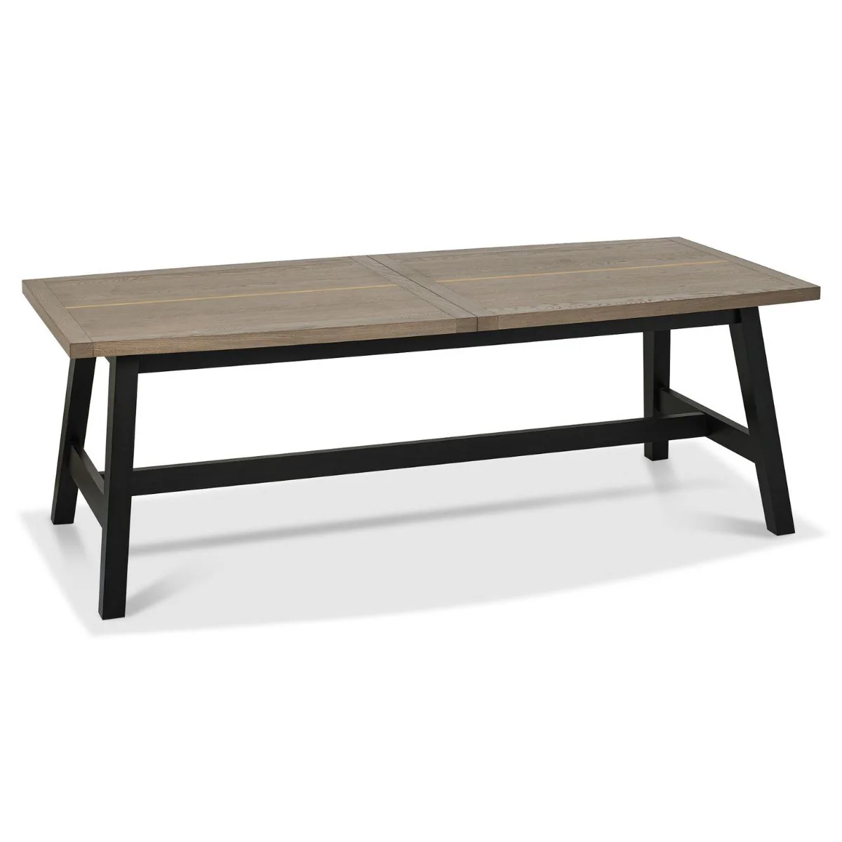 Chambery Weathered Oak Extendable Dining Table