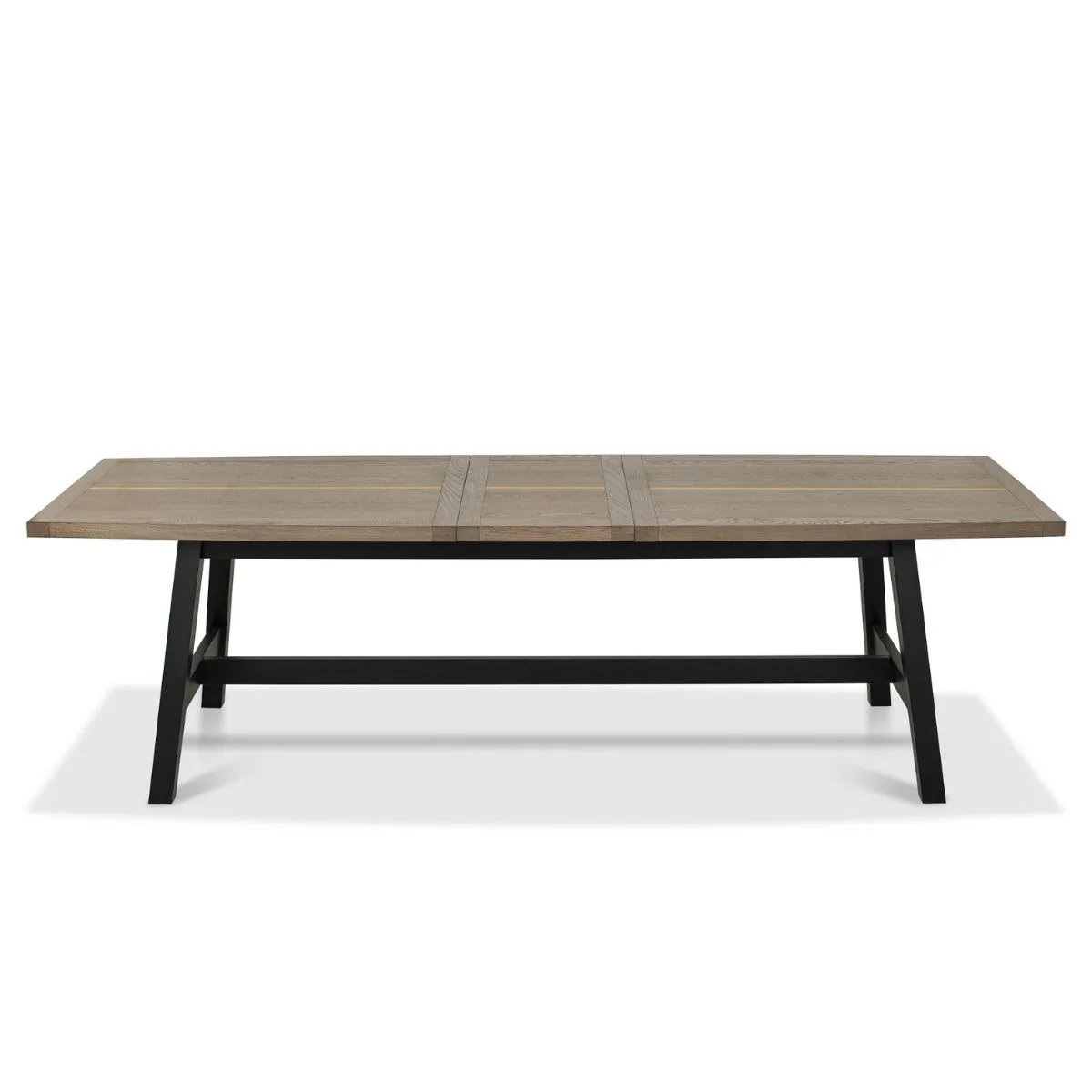 Chambery Weathered Oak Extendable Dining Table - Image 4