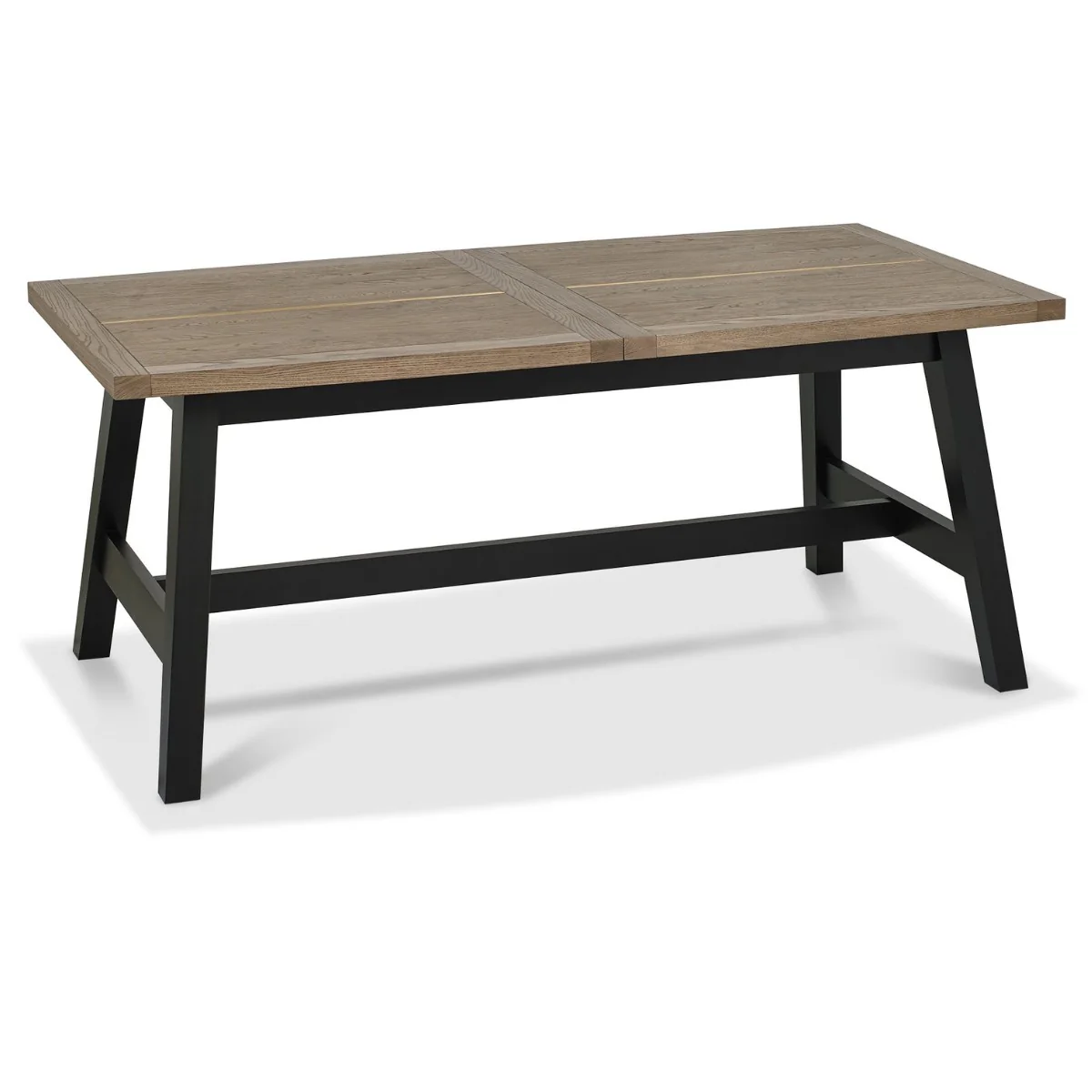 Chambery Weathered Oak Extendable Dining Table - Image 7
