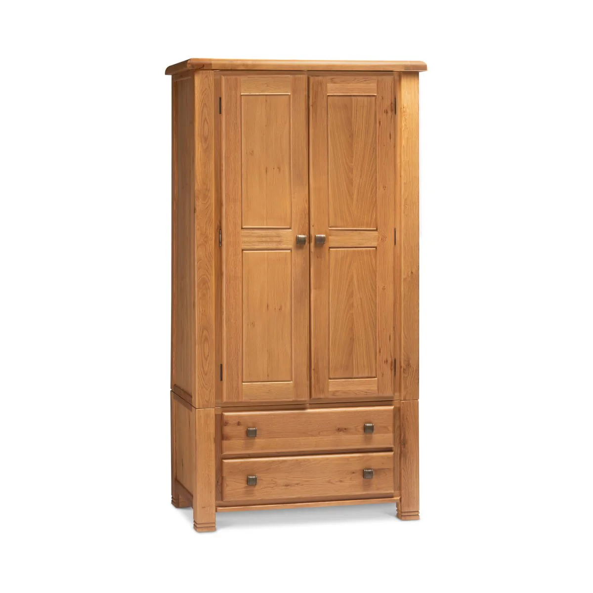 Dunloe 2 Door Solid Oak Wardrobe