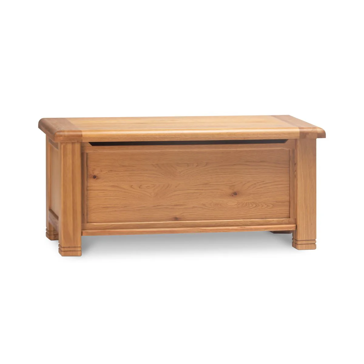 Dunloe Solid Oak Blanket Box
