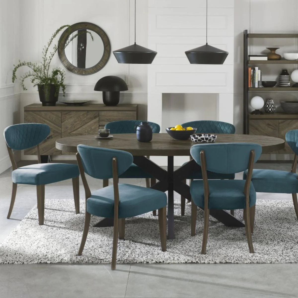 Elliot Weathered Oak Dining Chair - Image 25