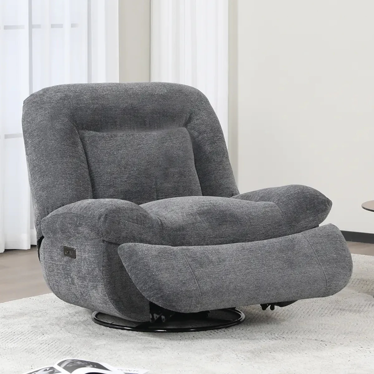 Evans Modern Electric Recliner Chair - Image 5