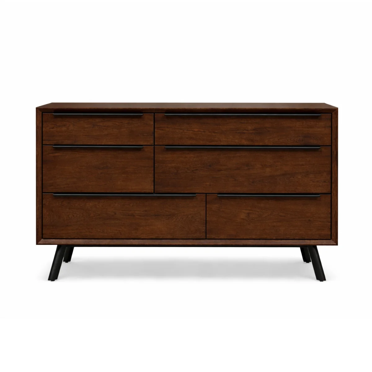Honduras Mid Century Modern Wide Chest of Drawers - Image 2