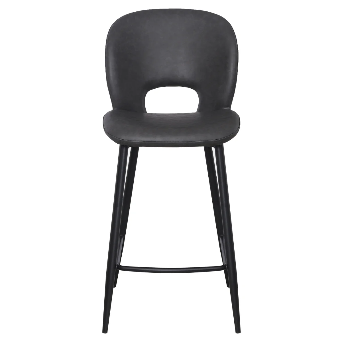Karena Curved Back Bar Stool - Image 7