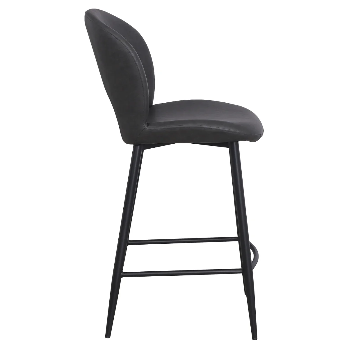 Karena Curved Back Bar Stool - Image 8