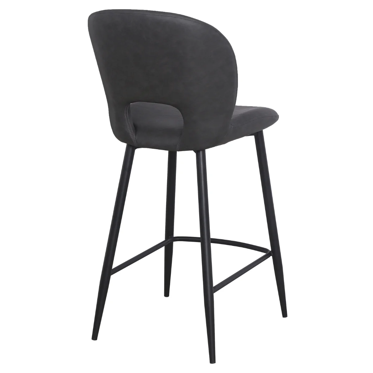 Karena Curved Back Bar Stool - Image 9