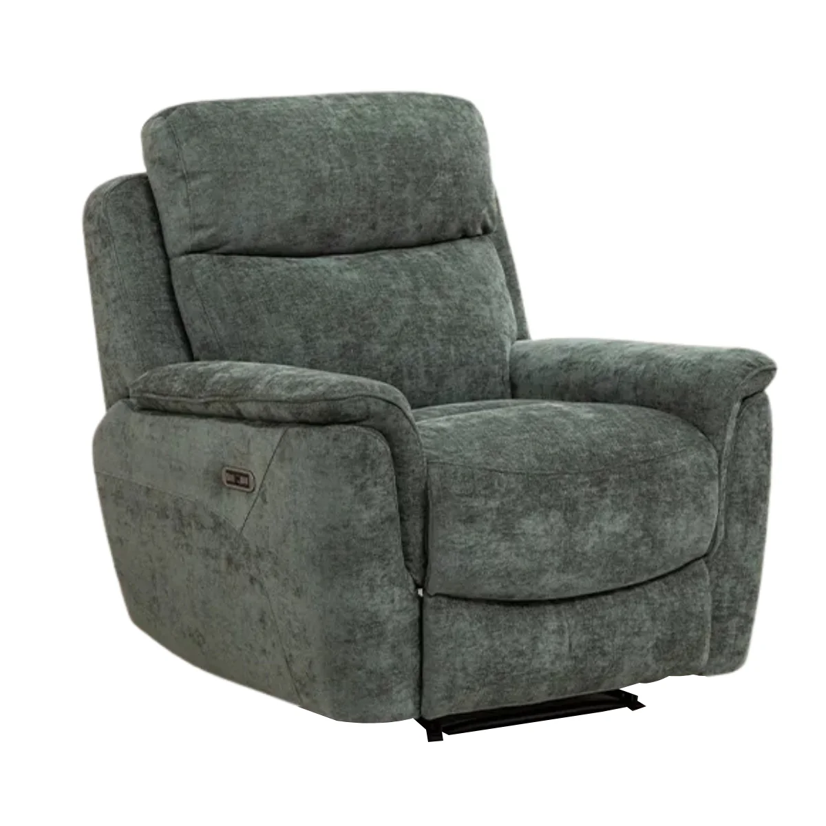 Keaton Green Electric Recliner Armchair
