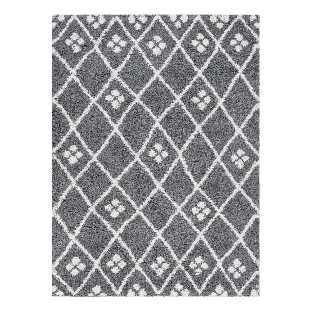 Milo Geometric Diamond Pattern Rug - Image 3