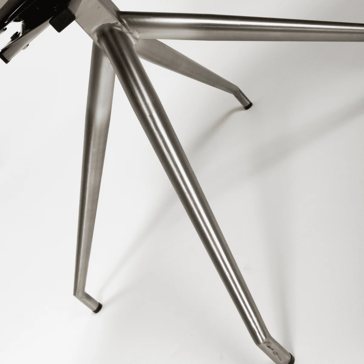 Nicosia Brushed Steel Swivel Chair - Image 10