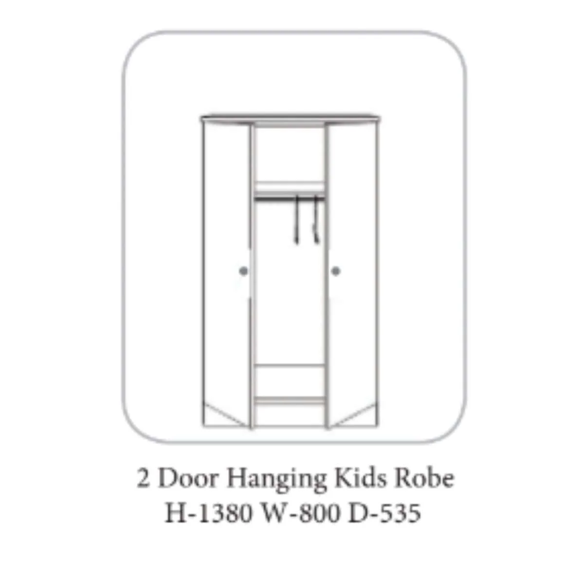 Nore Classic Oak Wardrobe - Image 10