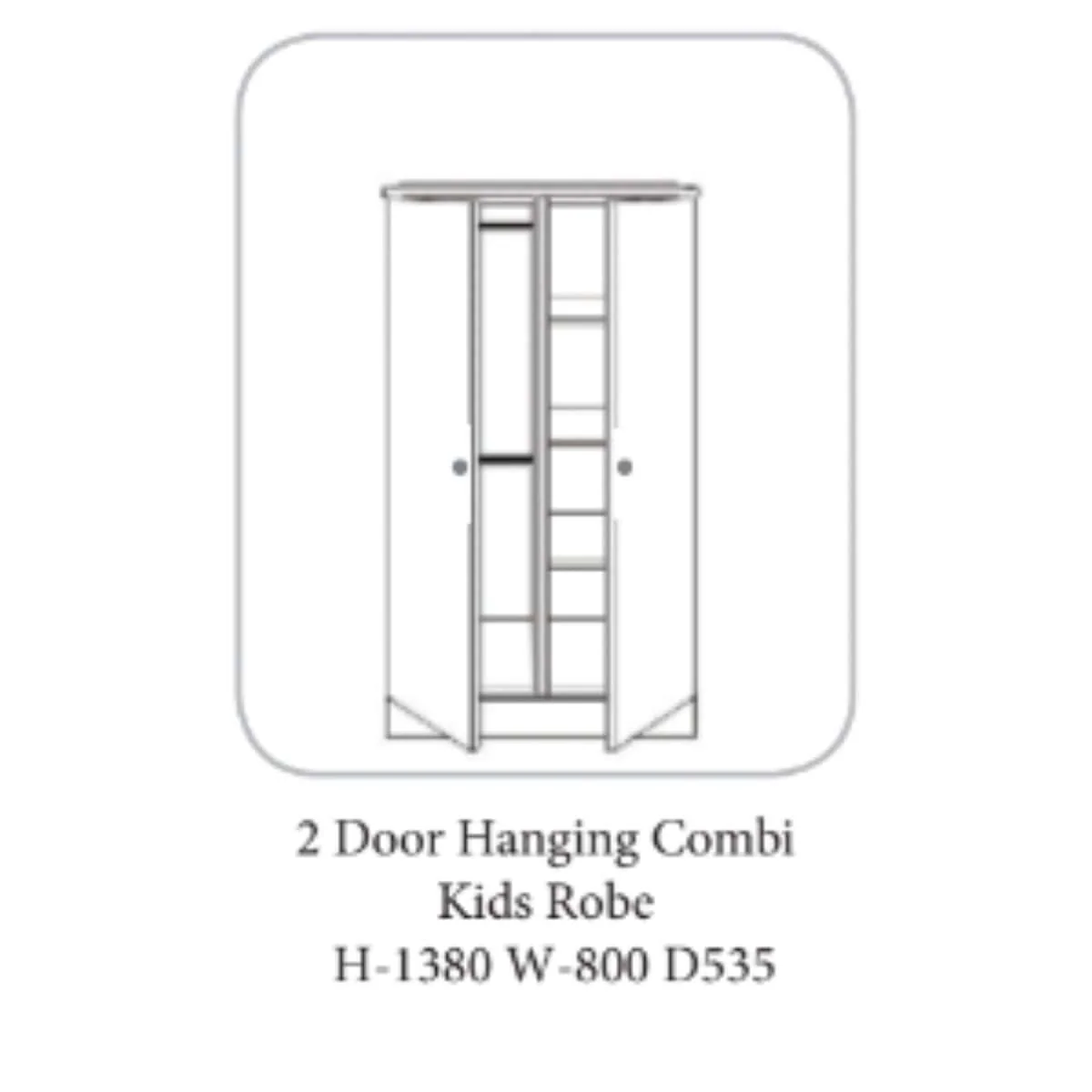 Nore Classic Oak Wardrobe - Image 11
