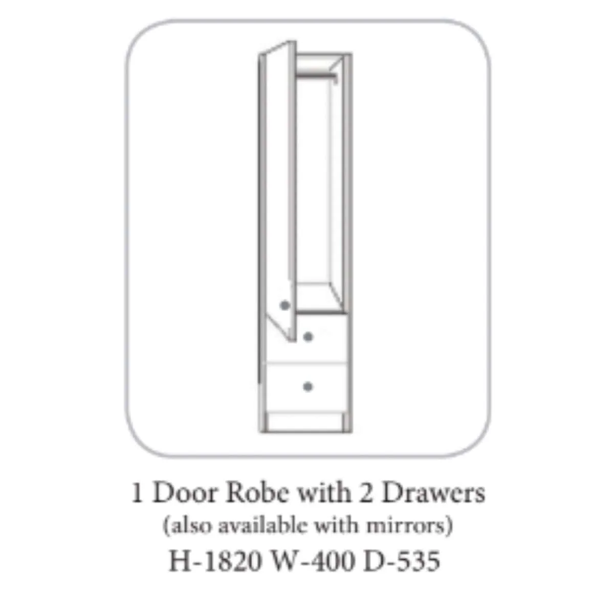 Nore Classic Oak Wardrobe - Image 5