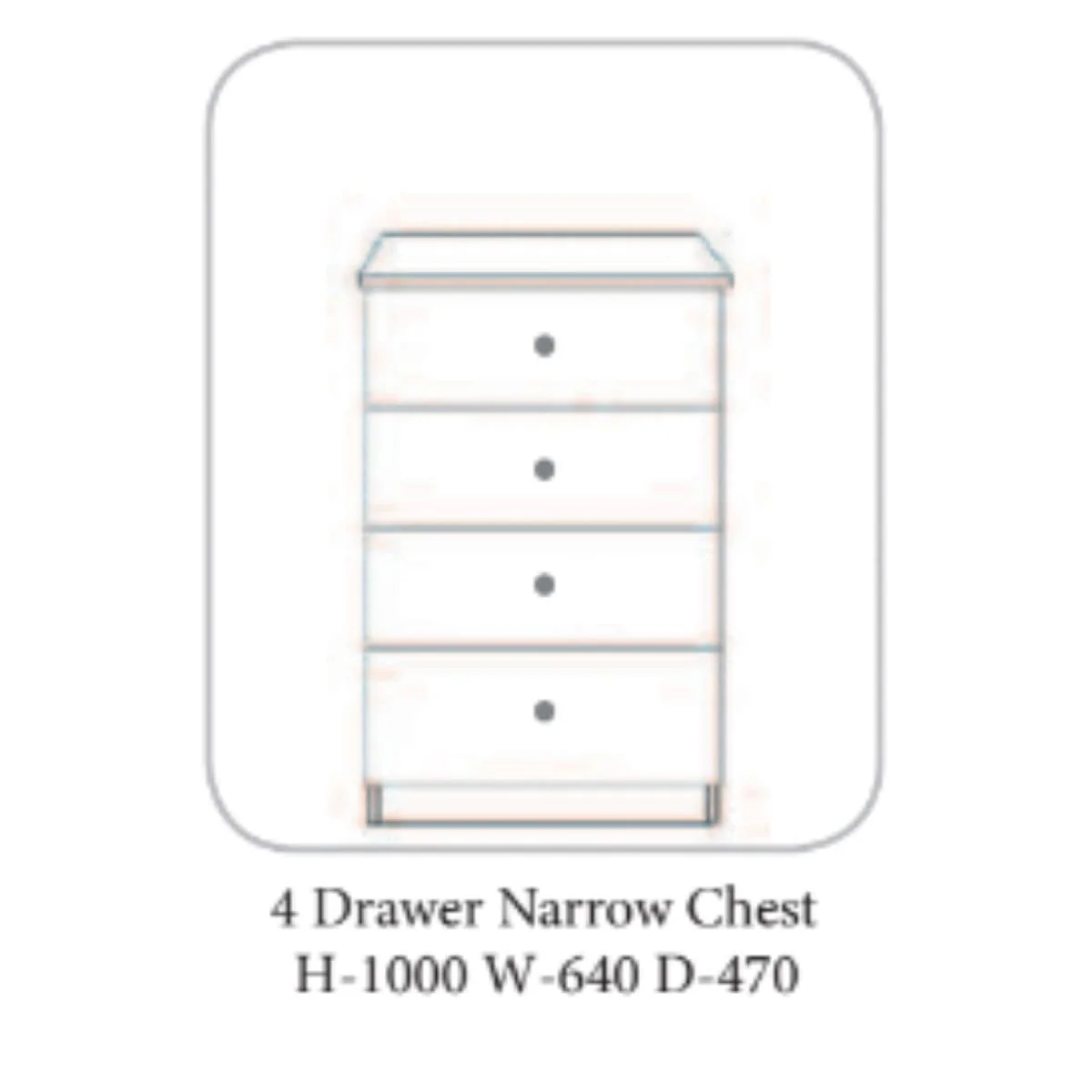 Nore Oak Traditional Chest of Drawers - Image 3
