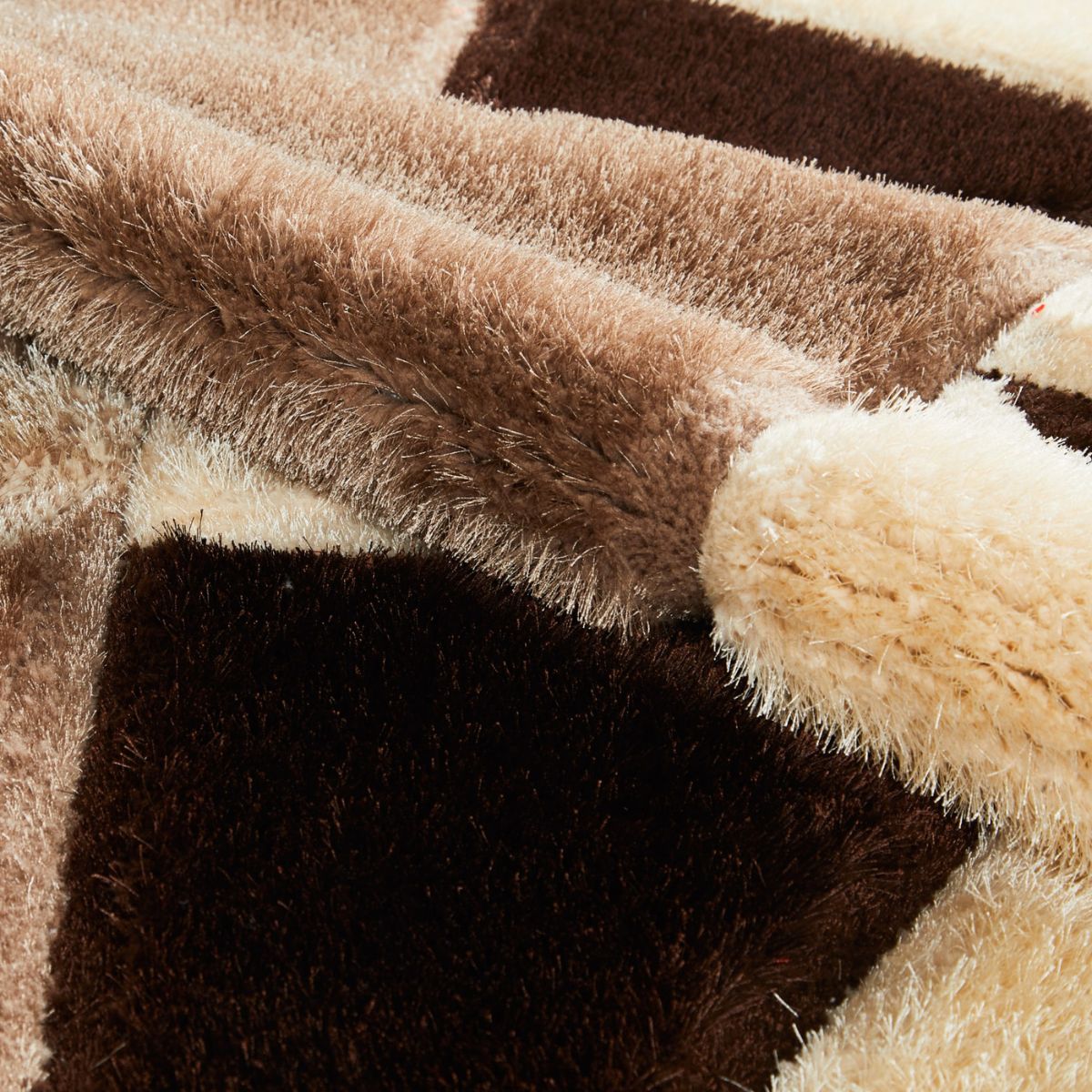 Pluton Brown Geometric Rug - Image 3