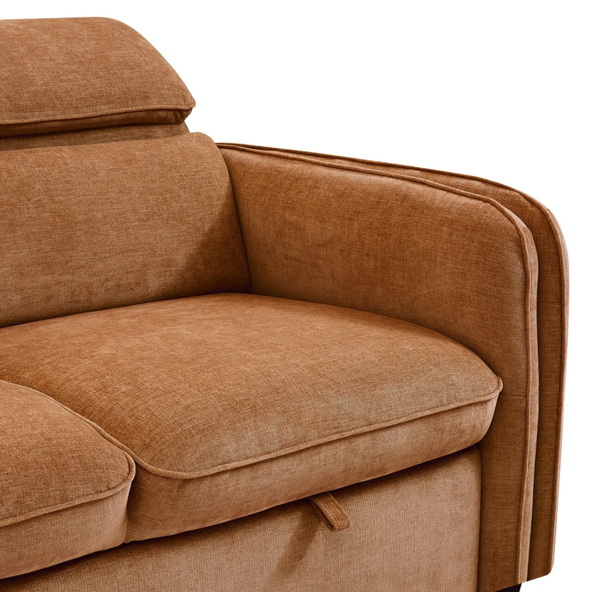 Raymond Modern Corner Sofa Bed with Storage - Image 9