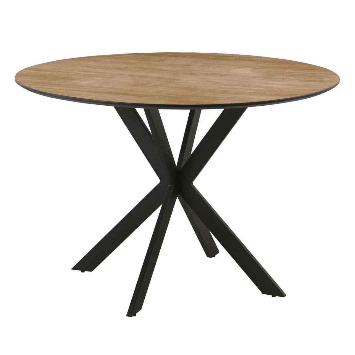 Sabrina Round Oak Dining Table