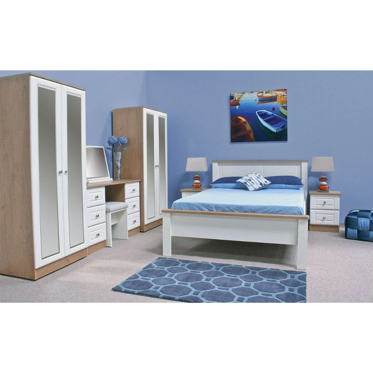 Shannon Ivory Oak Chest of Drawers - Image 9