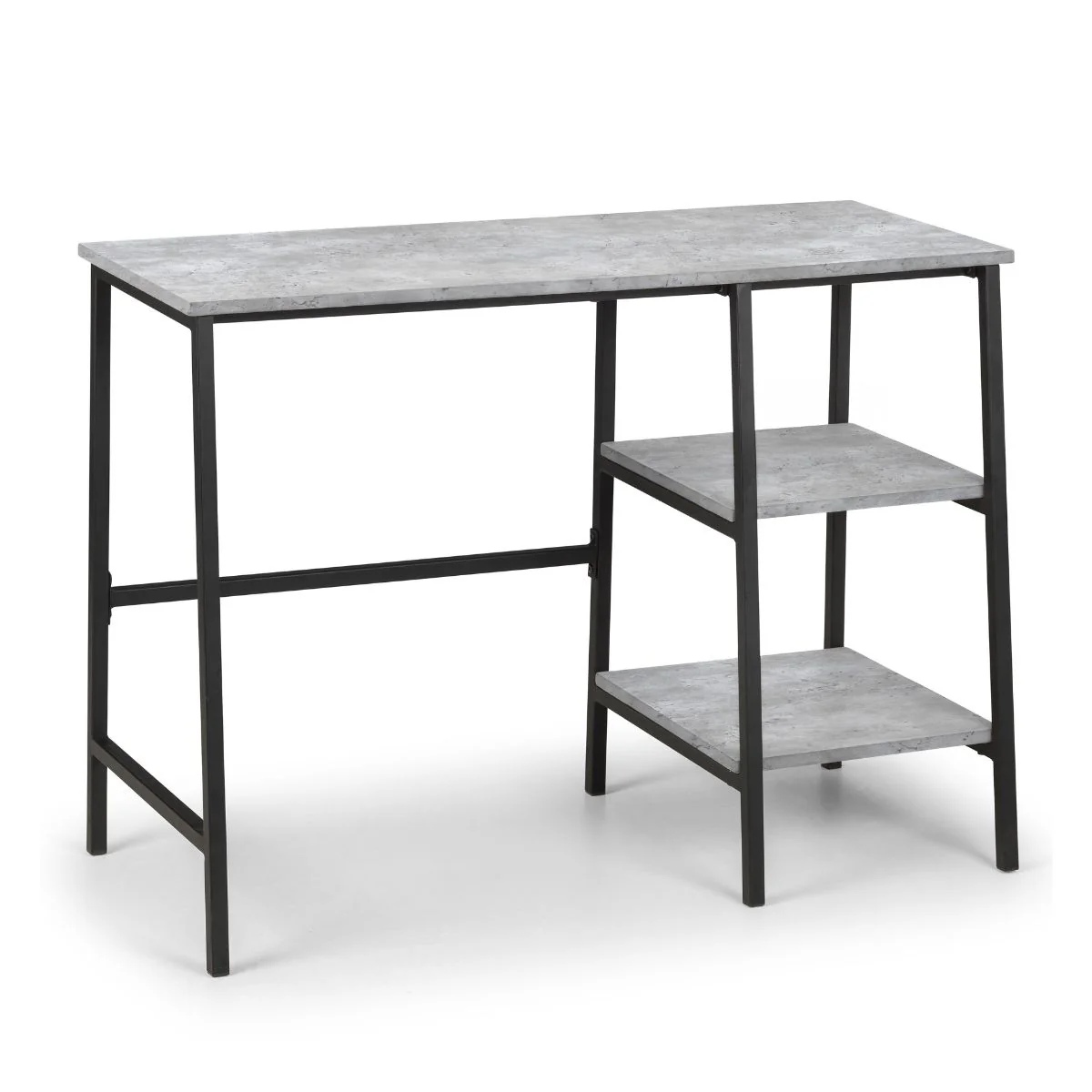Shay Grey Concrete Effect Desk