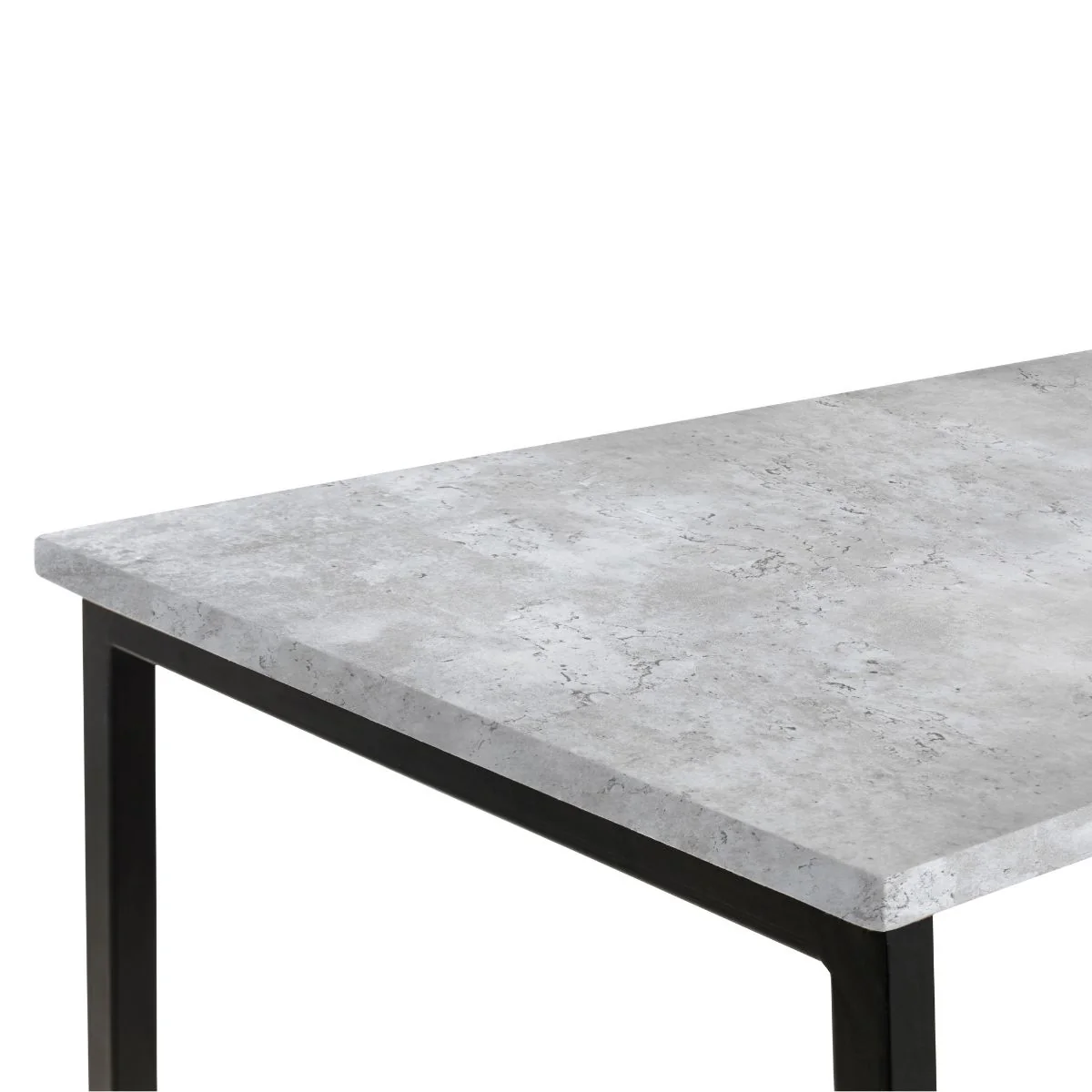 Shay Grey Concrete Effect Desk - Image 3