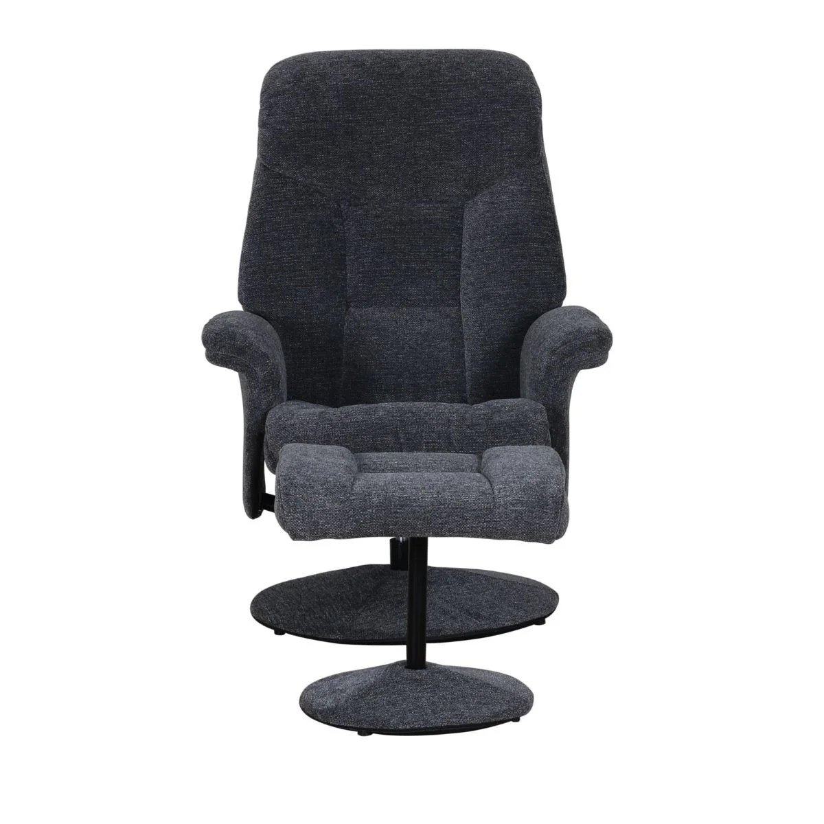 Sneem Swivel Armchair and Footstool - Image 9