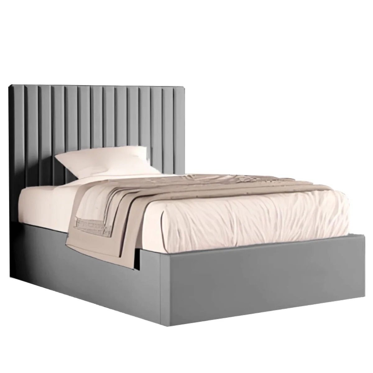 Solace Ottoman Channel Tufted Bed