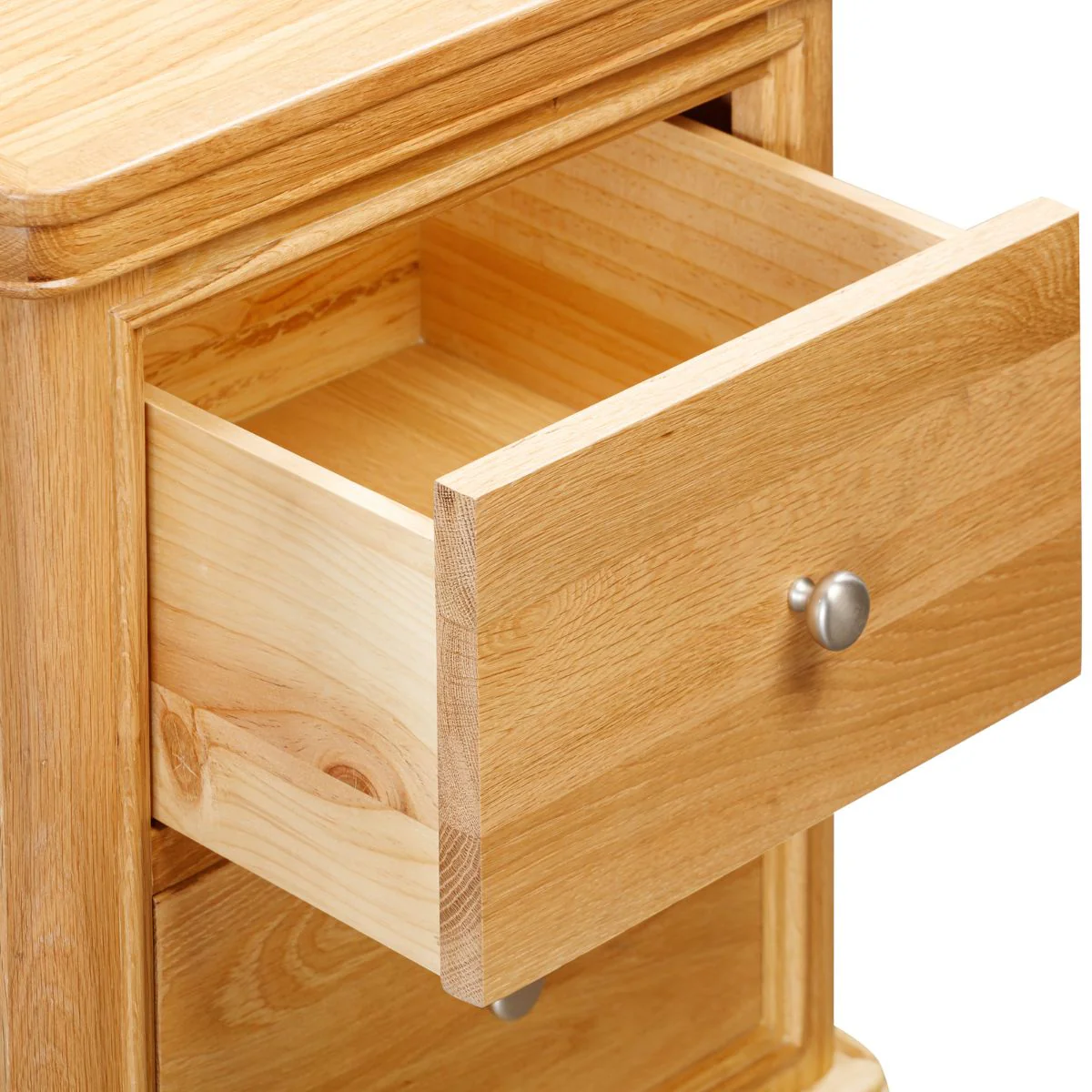 Vardon Oak Bedside Table - Image 3