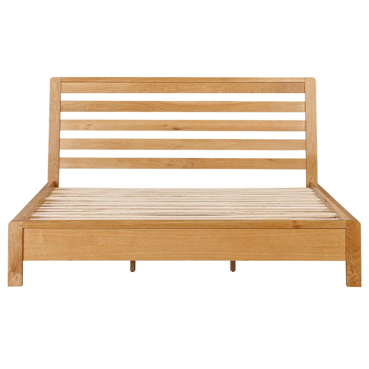 Vardon Oak Low Profile Bed Frame - Image 6