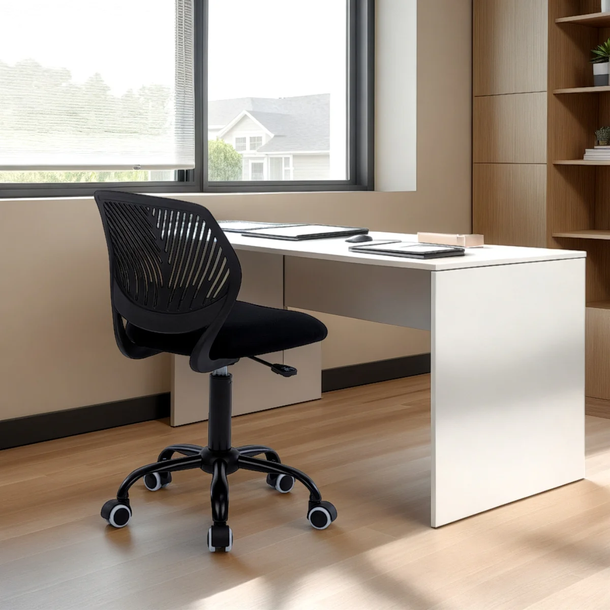 Zoho Kids Black Ergonomic Office Chair - Image 7